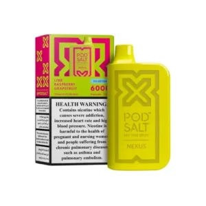 pod salt nexus 6000 lime raspberry grapefruit